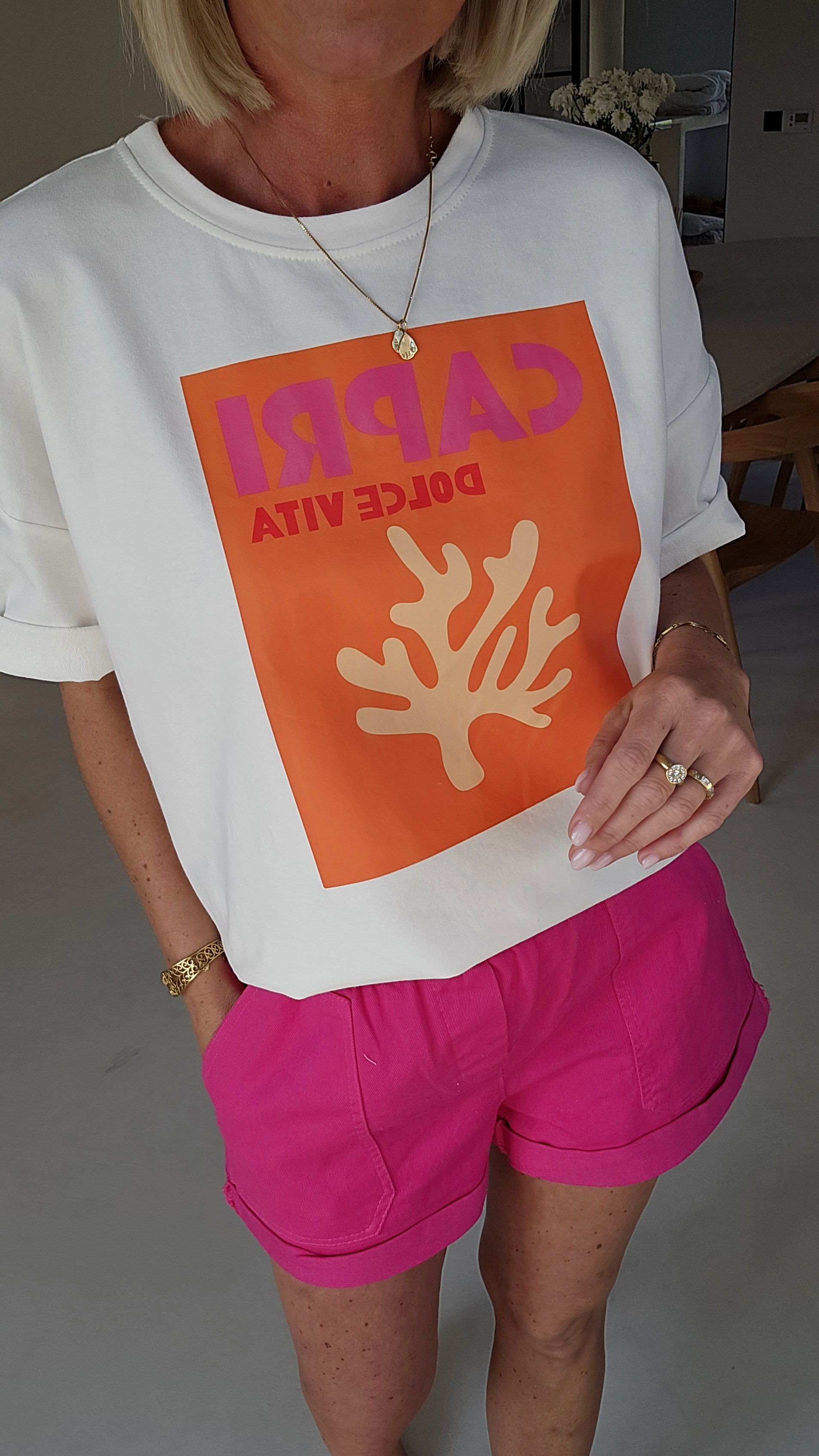 CAPRI cotton T-shirt