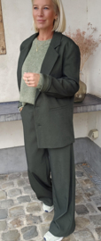 COLETTE suit blazer dark khaki