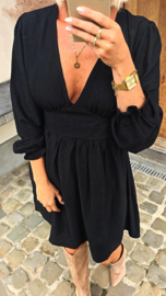 JAYLIN viscose dress black