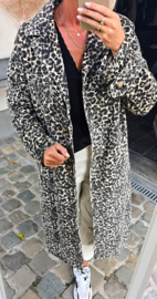 LEO maxi corduroy coat