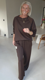 JOSJE jogger set chocolat