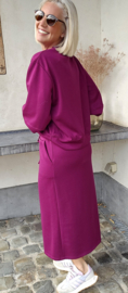 LOVELY sweatshirt aubergine