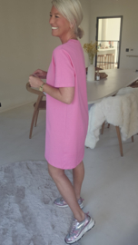 BREE cotton dress pink