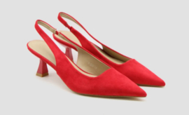 JAMIRA suede pumps red