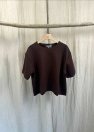 JOJO T-shirt chocolat