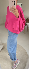 PERFECT sweatshirt fuschia