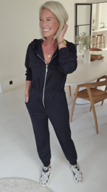 ANA sweatshirt jumpsuit black