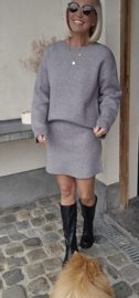 BONITA knit set grey
