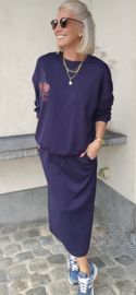 CHERRY sweatshirt navy