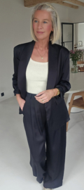 ROSIE satin suit silky black