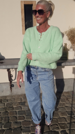 LIESJE cardigan anis