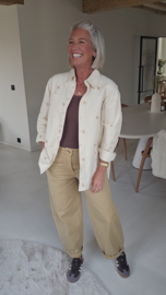 ALBA cotton shirt jacket