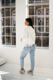 CINDY mom jeans soft blue