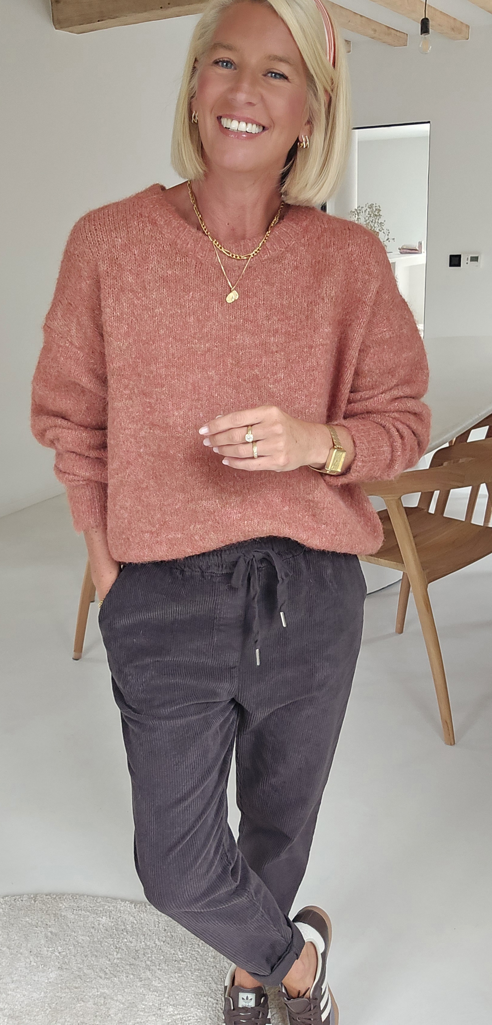 BEZIERS soft knit rust