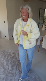STEPHANIE reversible jacket yellow