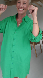 FAYE shirt dress green