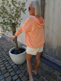 AMY summer hoodie fuschia