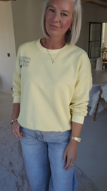 ESPRESSO MARTINI sweatshirt yellow