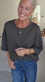 PALMA sweatshirt khaki