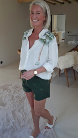 PALMTREE lover linen shirt