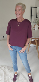 JOJO T-shirt burgundy