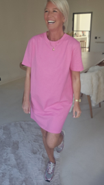 BREE cotton dress pink