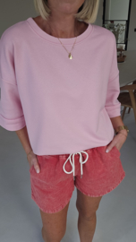 PALMA sweatshirt baby pink