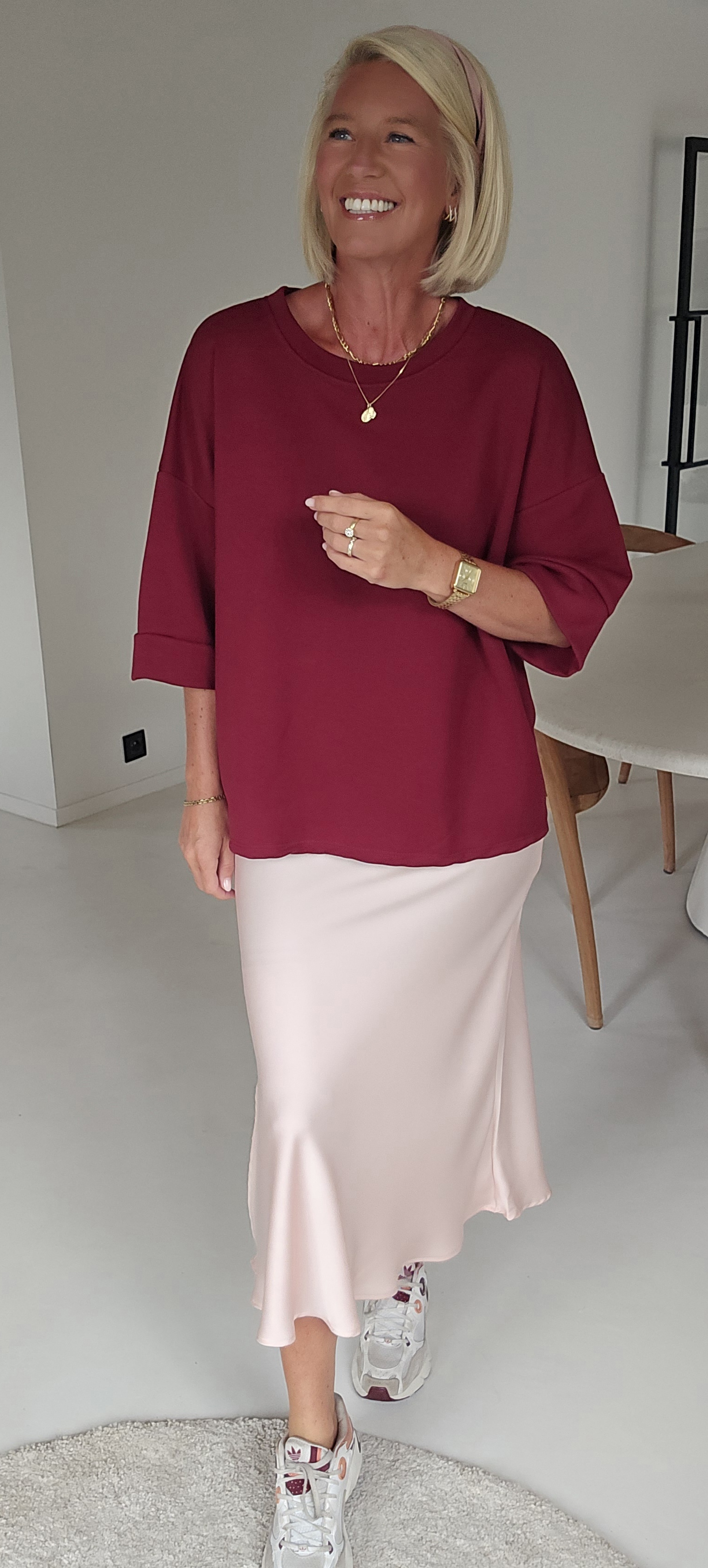 PALMA sweatshirt burgundy