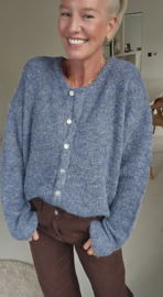 LIESJE cardigan jeans blue