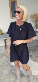 CHALIZE viscose dress black
