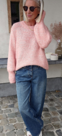 GLAM knit soft pink