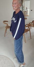 LOVELY GIRL sweatshirt navy