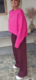 BEZIERS soft knit fuschia