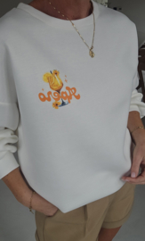APERO  sweatshirt white