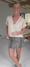 INA viscose tee beige