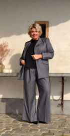 AMY suit pants grey curvy line