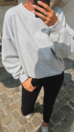 PAIN AU CHOCOLAT sweatshirt mêlee grey