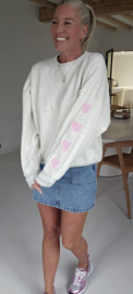 VALENTINE sweatshirt soft mêlee grey