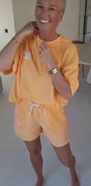 SISI terry set peachy orange