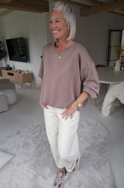 LENI sweatshirt taupe