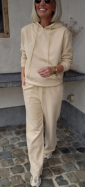 LOENA jogger set cream