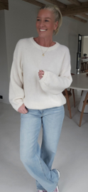 CHARLIZE supersoft knit ecru