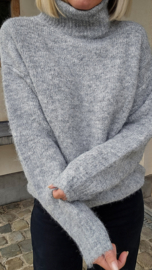 CHARI turleneck knit grey