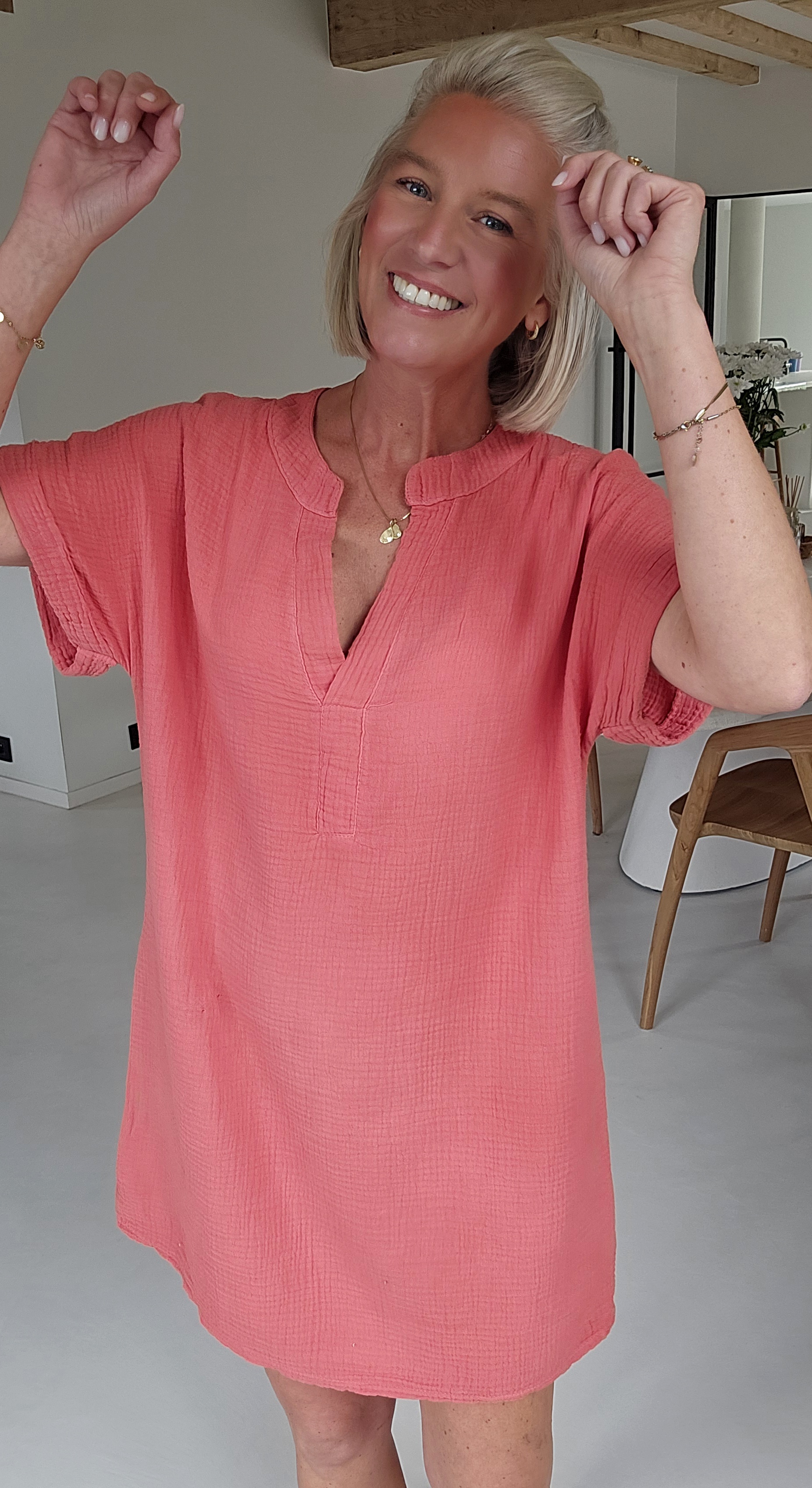 JOYOSA tetra dress terra
