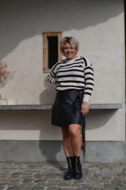 LIDY pu skirt black