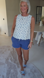 AURELIA cotton top blue