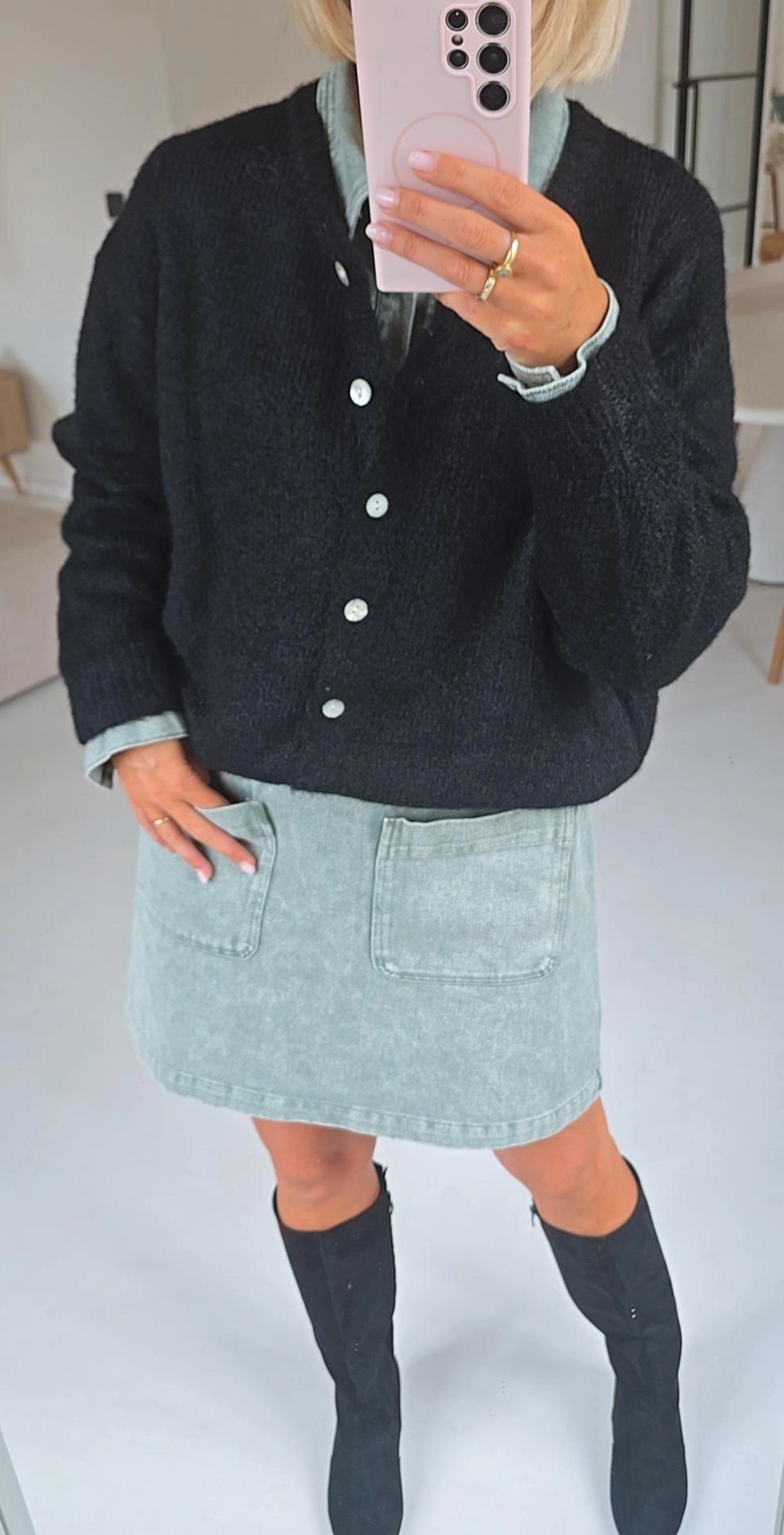 LIESJE cardigan black