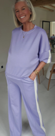 SUE jogger set lilac