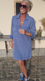 THE PERFECT JEANS 2 longsleeve dress blue