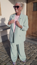 SUNLIT tailored blazer soft mint